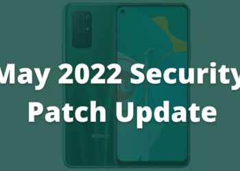 Honor 30S May 2022 security update