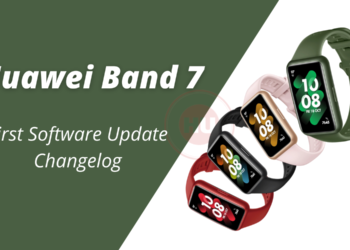Huawei Band 7 first software update