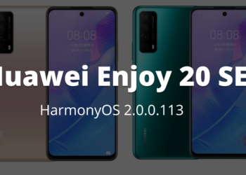 Huawei Enjoy 20 SE HarmonyOS update
