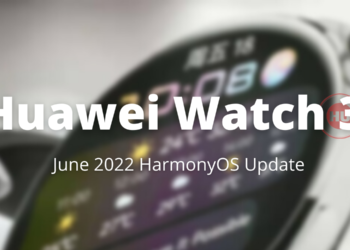 Huawei Watch 3 June 2022 HarmonyOS update