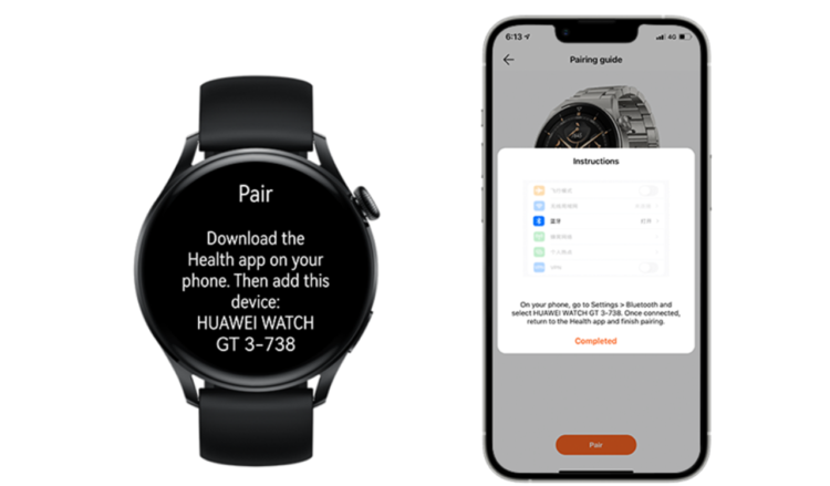Pairing Fails when connecting Huawei Watch GT 3 to My iPhone