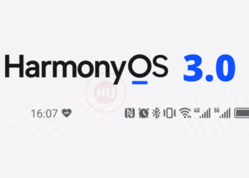 Status bar of HarmonyOS 3