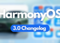 Huawei HarmonyOS 3 update changelog