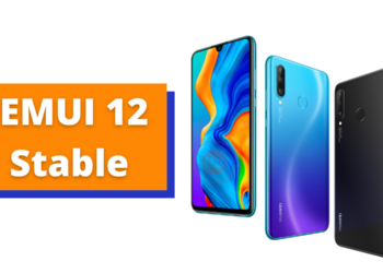 Huawei P30 Lite stable EMUI 12 update
