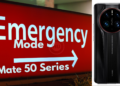 Emergency mode Huawei Mate 50 Series