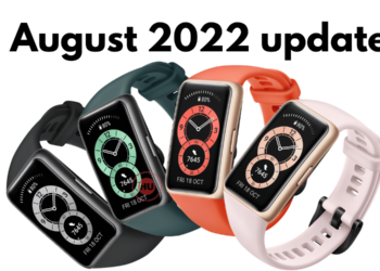 Huawei Band 6 August 2022 update