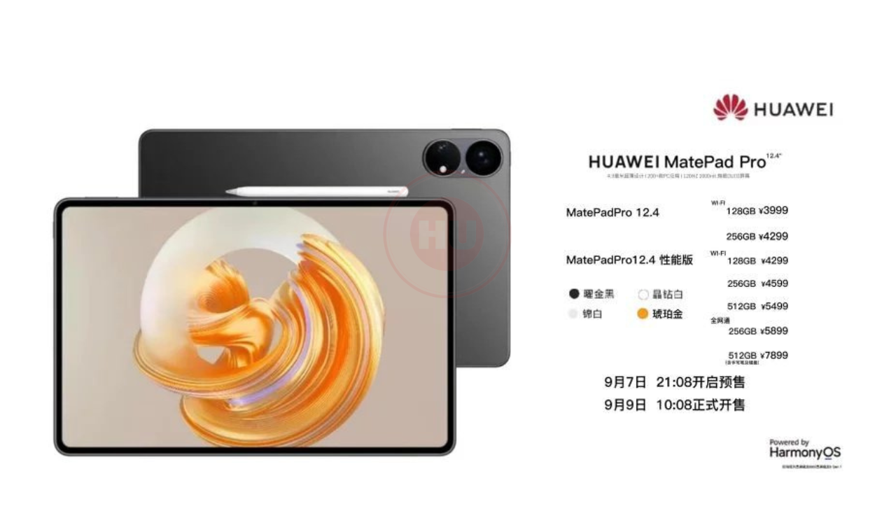 Huawei MatePad Pro 12.4 may launch at Mate 50 series launch event