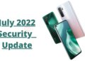 Huawei P40 Lite 5G July 2022 security update