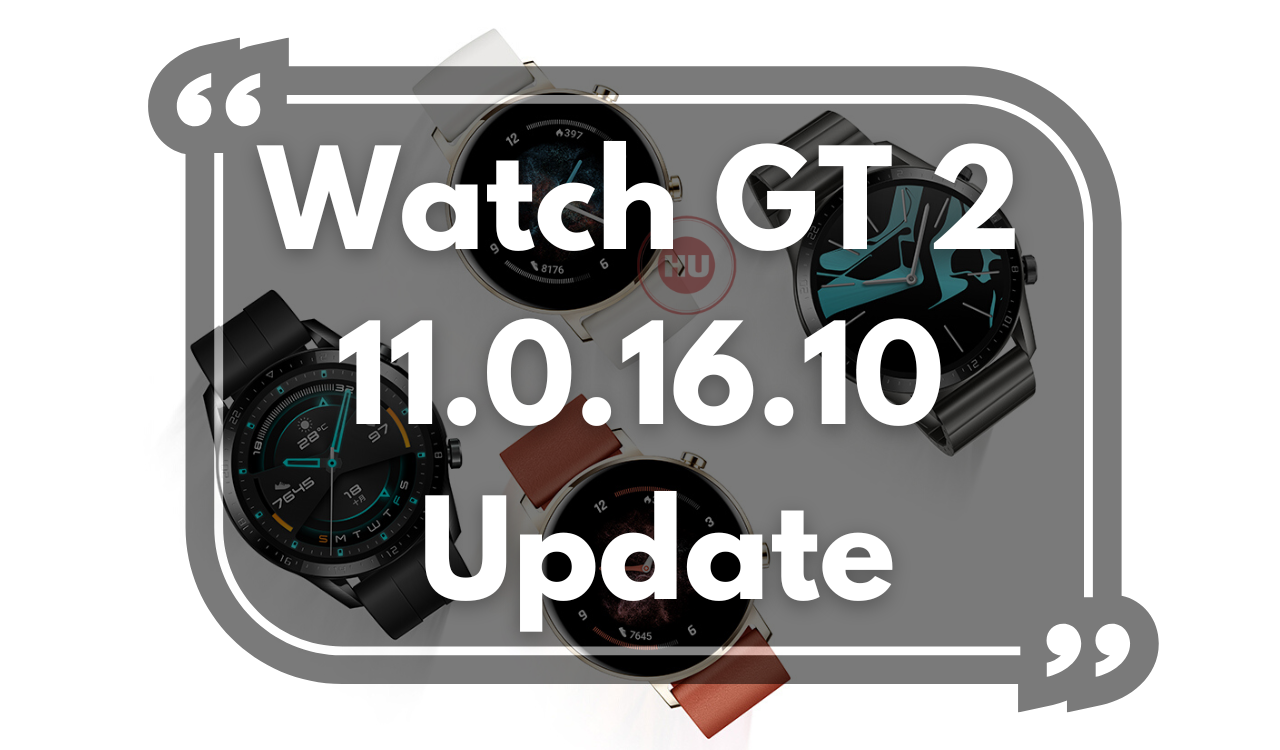 Huawei Watch GT 2 August 2022 update