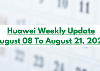 Huawei Weekly Update -August 08 To August 21, 2022