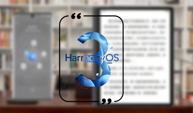 Ink tablet and phone together - HarmonyOS 3