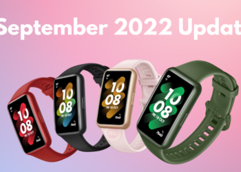 Huawei Band 7 September 2022 Software Update