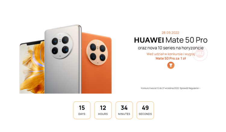 Huawei Mate 50 Pro and Nova 10 September 28th