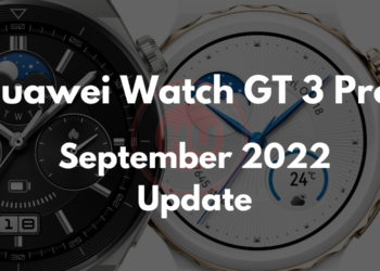 Huawei Watch GT 3 Pro September 2022 update