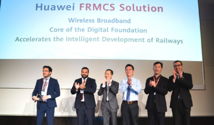 Huawei releases Future Railway Mobile Communication System Solution in Germany (1)