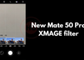 New Mate 50 Pro XMAGE filters