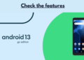Android 13 Go Edition features