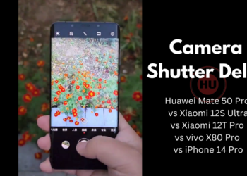 Camera shutter delay comparison