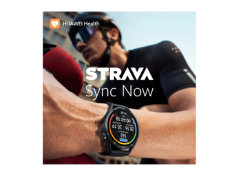 Huawei Health and Strava applications
