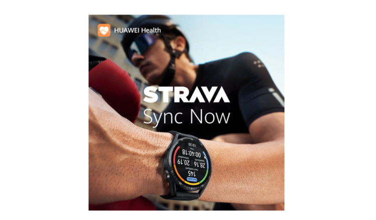 Huawei Health and Strava applications