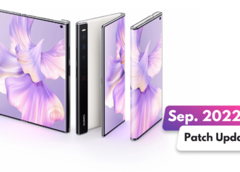 Huawei Mate Xs 2 September 2022 patch update