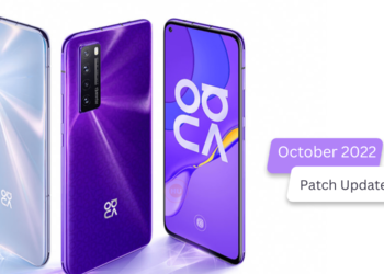 Huawei Nova 7 5G October 2022 update