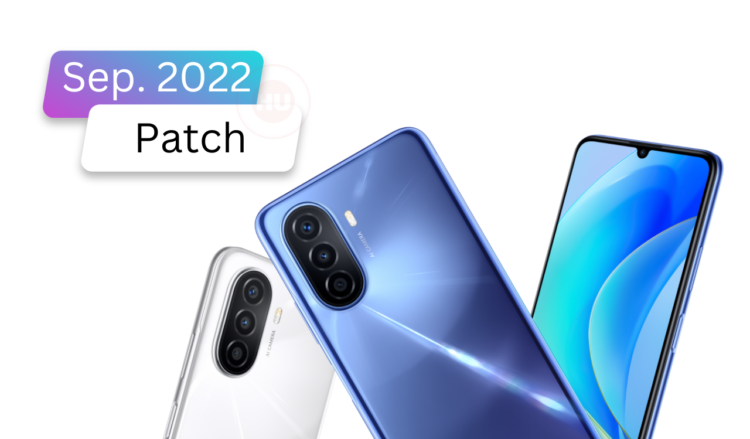 Huawei Nova Y70 September 2022 patch