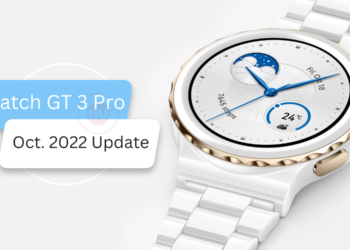 Watch GT 3 Pro October 2022 update