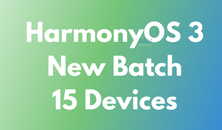 HarmonyOS 3 stable update