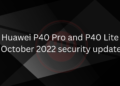 Huawei P40 Pro and P40 Lite