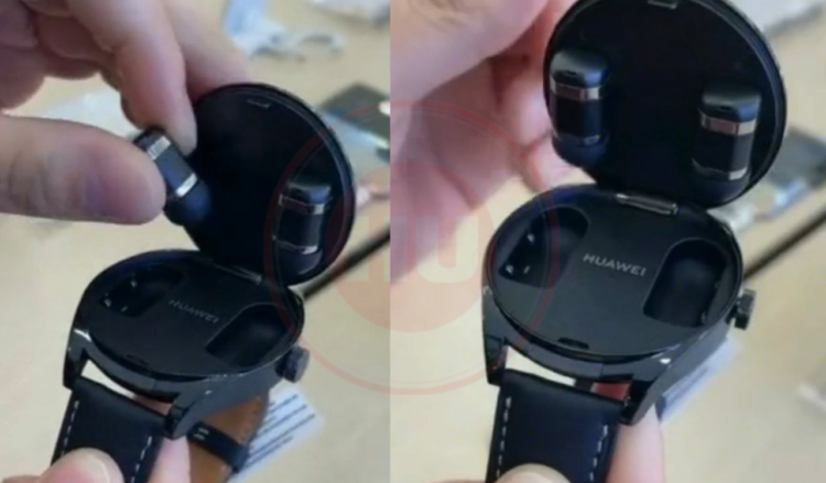 Huawei Watch Buds hands on video leaked