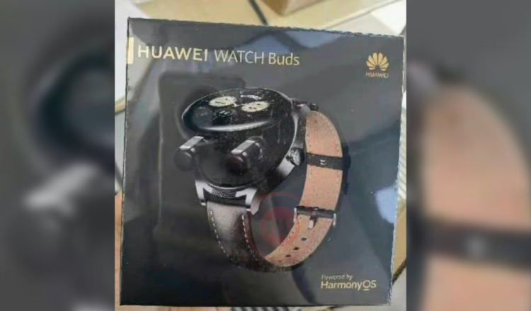 Huawei Watch Buds retail box leaked