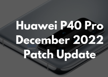 Huawei P40 Pro December 2022 security patch update