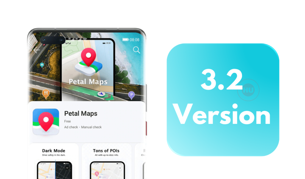 Huawei Petal Maps 3.2 version