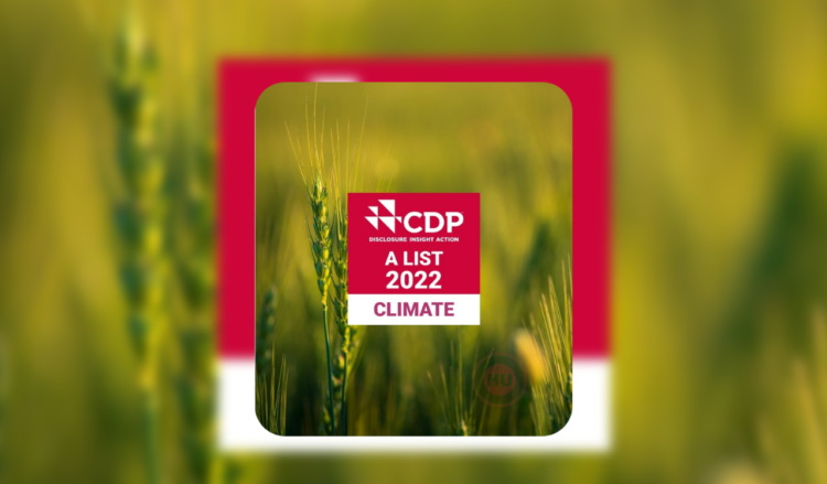 CDP A-list for its initiative on Climate Change