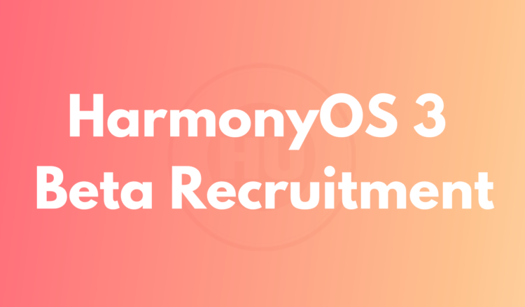 Huawei Mate X and Nova 5 Pro starts HarmonyOS 3 Beta recruitment