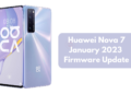 Huawei Nova 7 getting January 2023 security update
