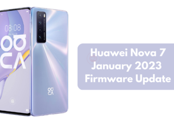 Huawei Nova 7 getting January 2023 security update