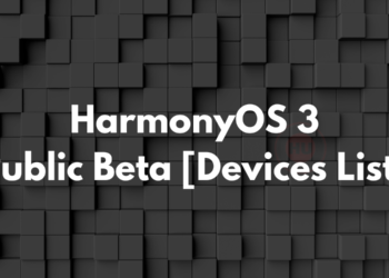 HarmonyOS 3 public beta devices list