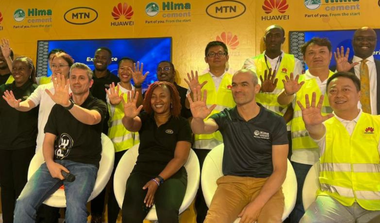MTN, Huawei, HIMA Cement launched Uganda’s first 5G network (2)