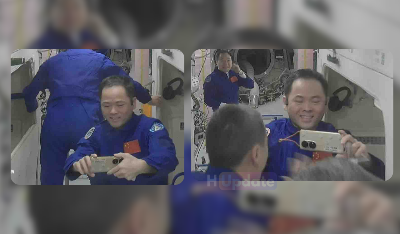 Astronauts took the Huawei P50 Pro to space