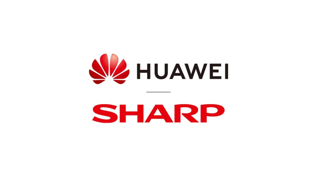 Huawei and Sharp Sign