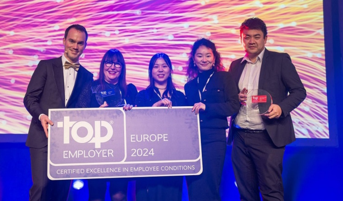 Huawei recognized as a Top Employer in Europe for 2024 - HU