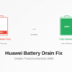 Huawei phone battery drain fix - 10 solutions (before and after)